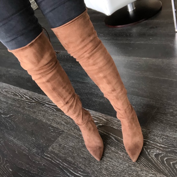 Aldo Shoes - NEW ALDO Tan Over the knee Boots